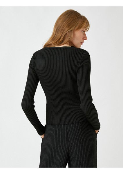 Düğmeli V Yaka Hırka fırsatları