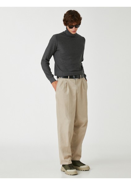 Basic Kazak Balıkçı Yaka