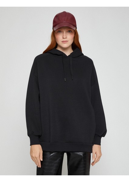 Basic Oversize Sweatshirt Kapüşonlu modelleri