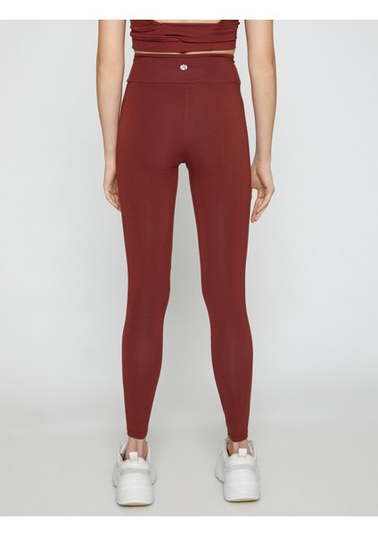 Yüksek Bel Yoga Taytı Modal Karışımlı İpeksi Dokulu fırsatları