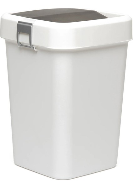 COB-410 Comfort Dustbin 8 Litre Çöp Kovası Beyaz