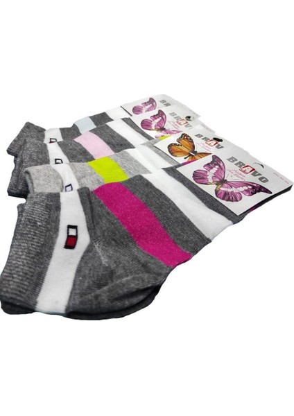 Unisex 4'lü Patik Çorap