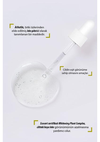Leke Cilt Tonu Eşitleyici Cilt Bakım Serumu %2 ALPHA ARBUTIN 30 ml modelleri