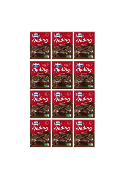 Puding Çikolatalı 100 G 12LI