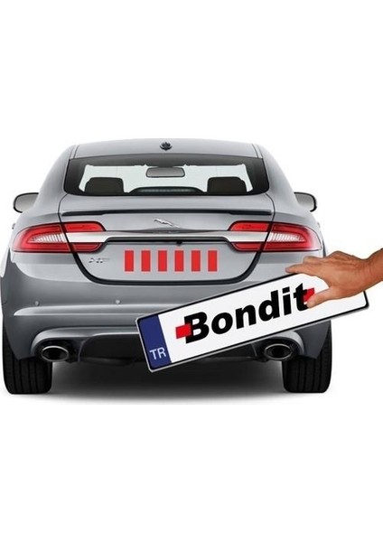 Bondit 3m Plaka Yapıştırma Bandı Vhb Çift Taraflı Bant 12 Adet