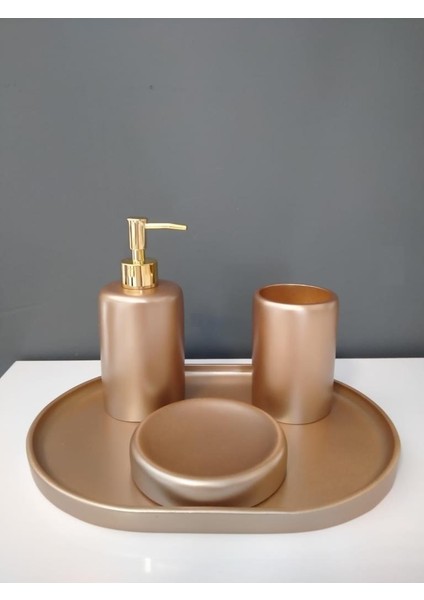 4 Parça Banyo Seti Victoria Vizon