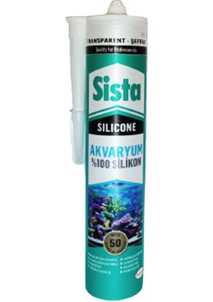 Sista Akvaryum Silikonu 340 Gr. Şeffaf