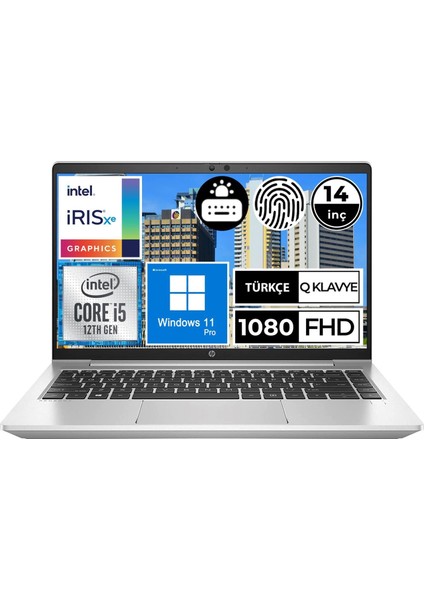 Hp Probook 440 G9 5Y3Z1EA09 I5-1235U 32GB 1tbssd 14" Fullhd W11P Taşınabilir Bilgisayar