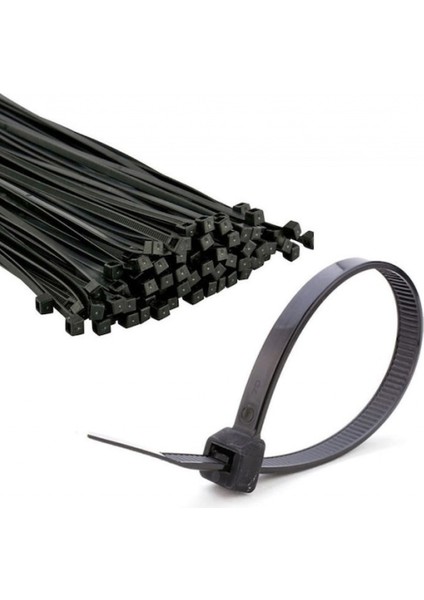 Cırt Kelepçe 3,6 x 250 mm Siyah 100'lü fiyatları