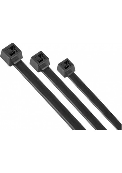 Cırt Kelepçe 3,6 x 250 mm Siyah 100'lü