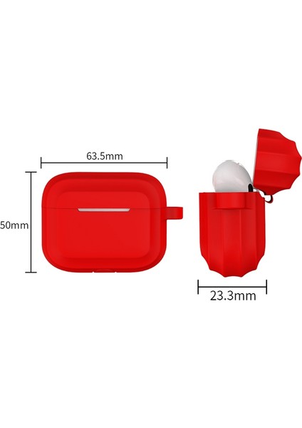 Airpods Için 1/2 Kulaklık Kılıfı (Yurt Dışından)