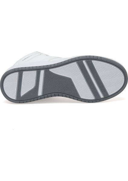KORT PU HI 3FX Beyaz Unisex High Sneaker
