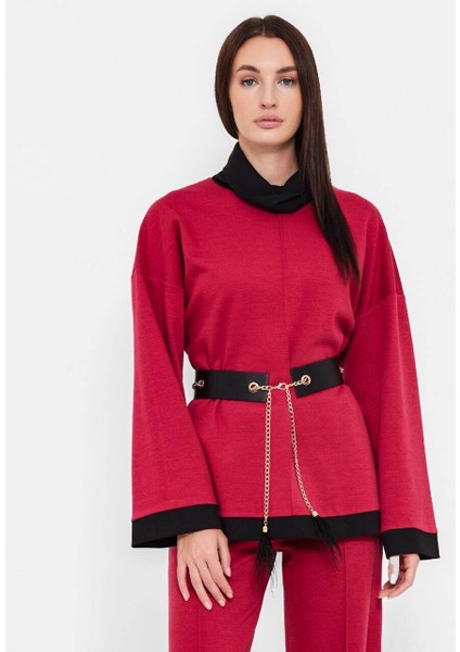 Kadın Uzun Kollu Geniş Paça Comfort Ikili Alt Üst Takım