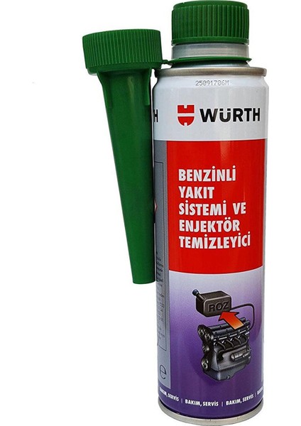 Benzinli Yakıt Sistemi ve Enjektör Temizleyici 300 ml
