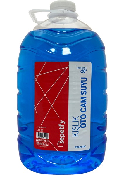-20 Antifirizli Cam Suyu Kışlık 5 lt.