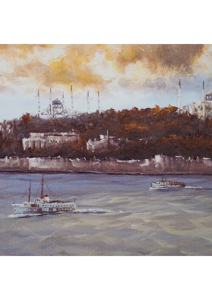 Yağlı Boya Tablo Dijital Baskı 169X70 cm ’tarihi Yarımada’’