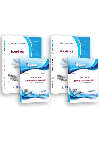 Açık Öğretim (AÖF) İlahiyat Bölümü 1. Sınıf Güz ve Bahar Dönemleri Konu Anlatımlı Soru ve Çıkmış