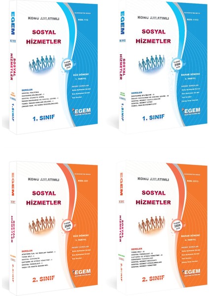 Açık Öğretim (AÖF) Sosyal Hizmetler Güz ve Bahar 1,2,3,4 Dön. Konu Anlatımlı Soru Set
