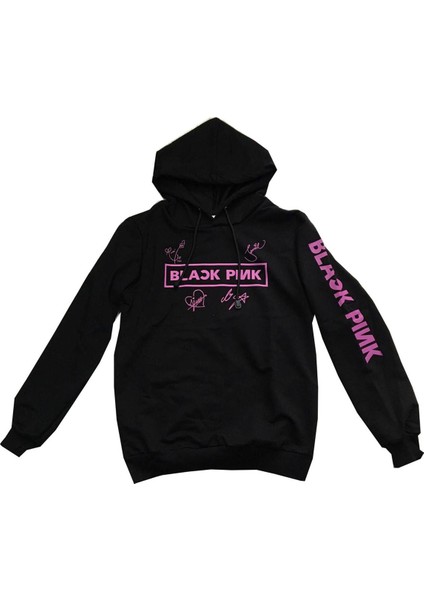 Gökhan Club Blackpink Unisex Sweatshirt Blackpink Şapka Kalemlik Kombin