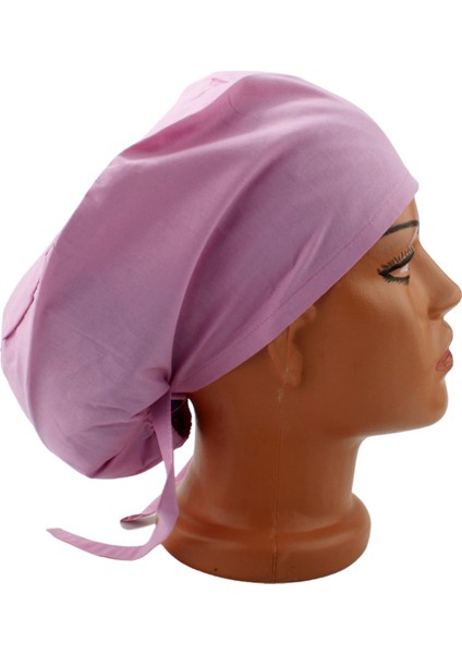 Pembe Renk Likralı %100 Pamuk Cerrahi Bone fiyatları