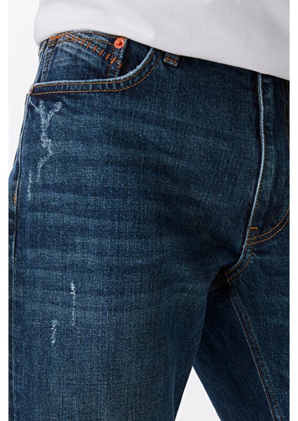 LF2031146-22K Erkek Greg Talon Wash Jean Pantolon