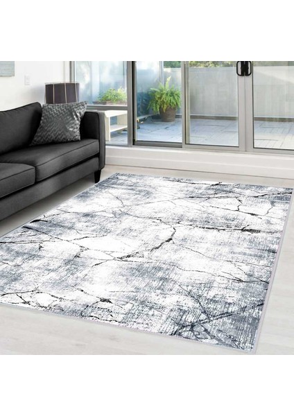 Dijital Baskı Yıkanabilir Kaymaz Taban Salon Halısı RVG0356