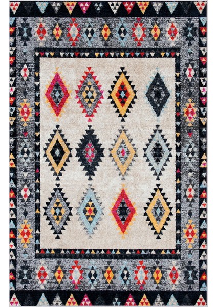 Dijital Baskı Yıkanabilir Kaymaz Taban Salon Halısı RVG0374 fiyatları