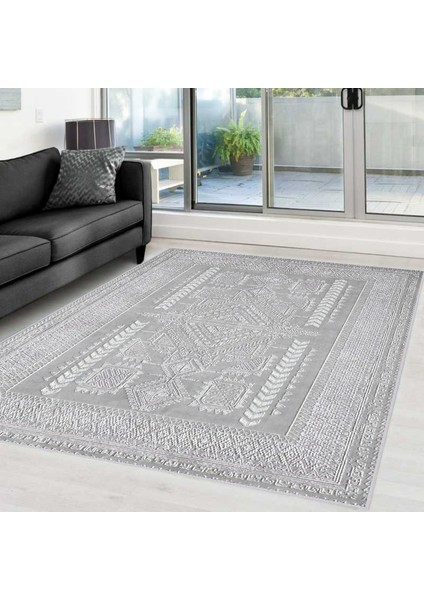 Dijital Baskı Yıkanabilir Kaymaz Taban Salon Halısı RVG0366