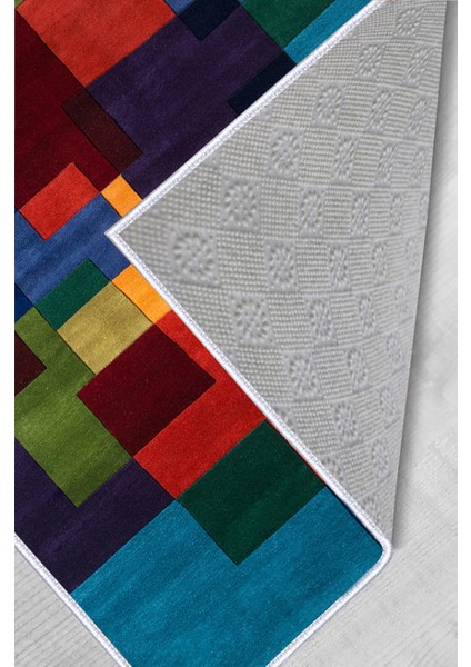 Dijital Baskı Yıkanabilir Kaymaz Taban Salon Halısı RVG0381 modelleri