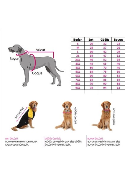 Dogi & Dog Büyük Irk Ekoseli Puf Köpek Montu