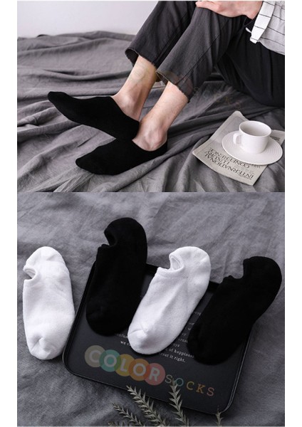 10 Çift Kısa Sneakes Görünmez Çorap Seti