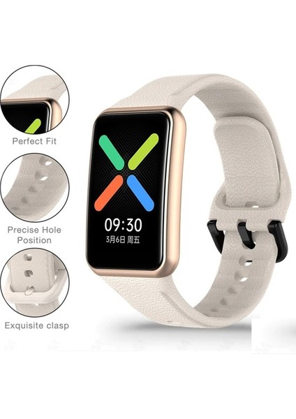 Oppo Watch Free Kordon Spor Silikon Kordon