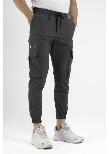 Pietro Slim Fit Kort Paraşüt Kargo Cepli Erkek Eşofman Alt fiyatları