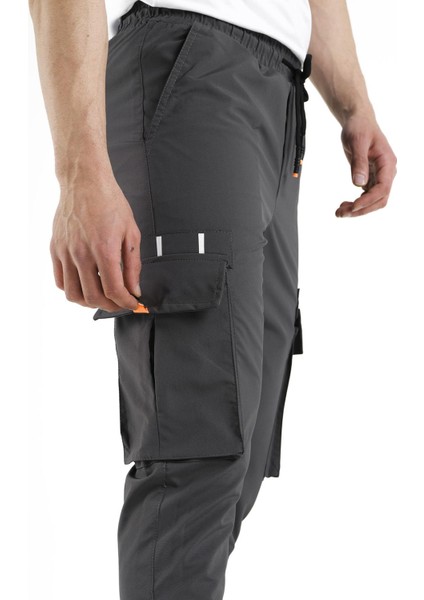 Pietro Slim Fit Kort Paraşüt Kargo Cepli Erkek Eşofman Alt fırsatları