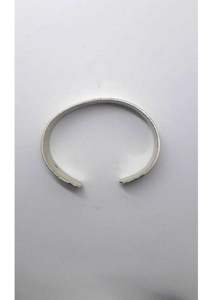 Unisex Gümüş Kaplama Kelepçe Bileklik modelleri