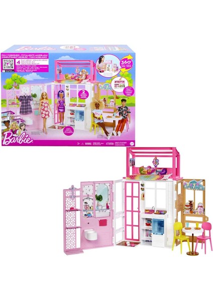 Barbie'nin Taşınabilir Portatif Evi HCD47