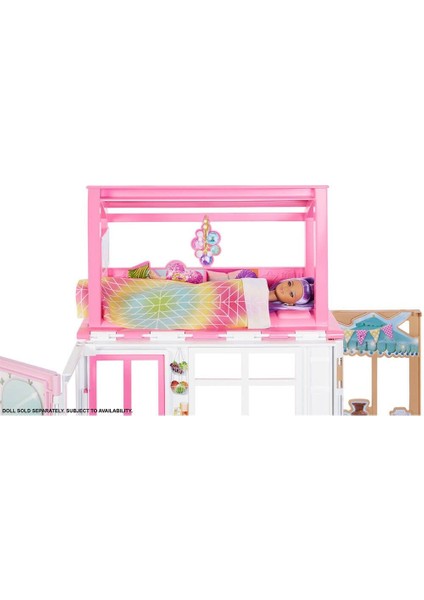 Barbie'nin Taşınabilir Portatif Evi HCD47 fırsatları
