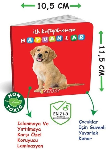 2090 Dıytoy, Ilk Kütüphanem-Ilk Sözcükler 8'li Mini Kitap Seti modelleri