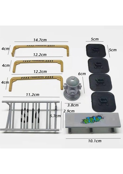 Mini Parmak Bisiklet Kaykaylar(Cdh-8) - Çok Renkli (Yurt Dışından)