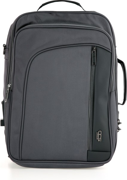Gri Ççs 51268 USB Giriş 15.6 Inc Laptop Sırt Çantası