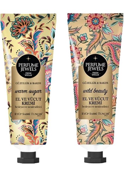 Pj El ve Vücut Kremi Warm Sugar ve Wild Beauty 50 ml Tüp