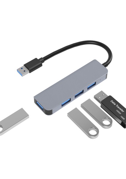 USB 3.0 Dördü Bir Arada Yerleştirme Dizüstü Bilgisayar Hub (Yurt Dışından)