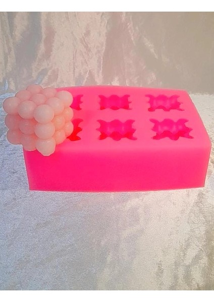Bubble Mum Silikon Kalıbı 6 Lı
