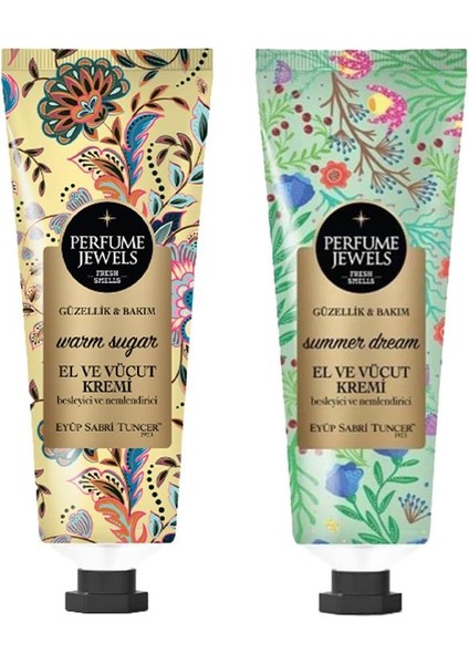 Pj El ve Vücut Kremi Warm Sugar ve Summer Dream 50 ml Tüp