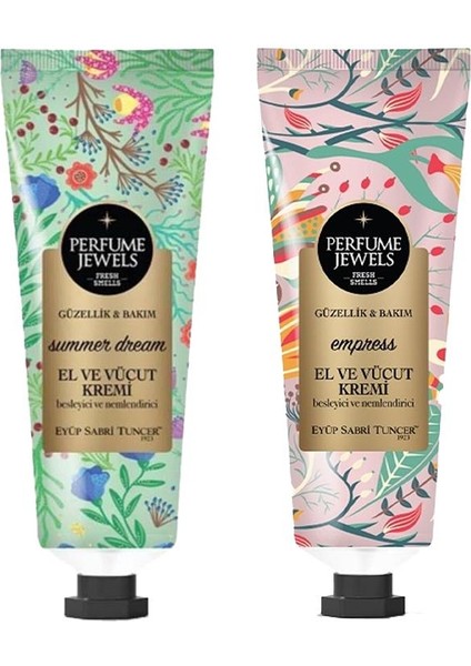 Perfume Jewels Summer Dream ve Empress El Kremi 50ML