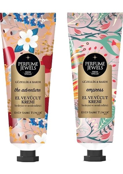 Perfume Jewels The Adventure ve Empress El Kremi 50ML