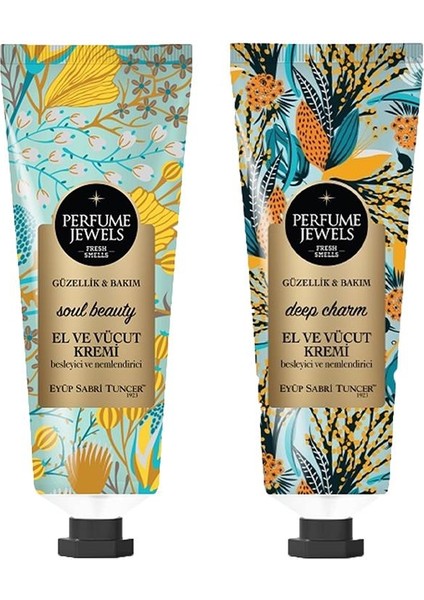 Perfume Jewels Soul Beauty ve Deep Charm El ve Vücut Kremi 50 ml