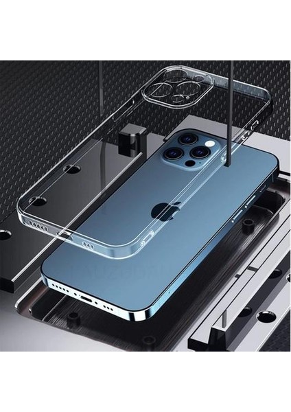 Apple iPhone 13 Pro Max Uyumlu (13 Pro Max) Kamera Korumalı Soft Şeffaf Silikon Kılıf