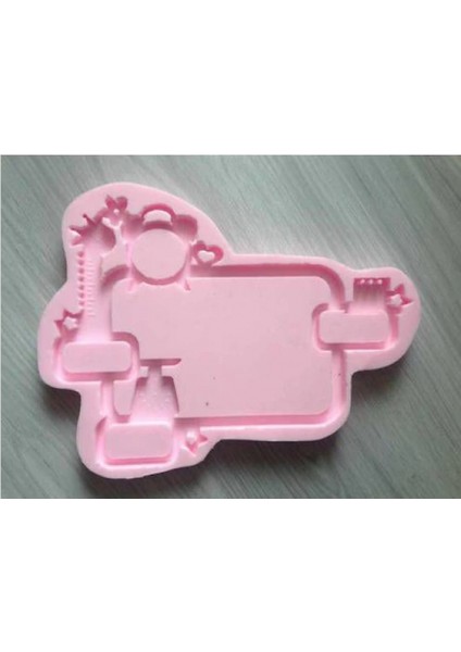 Zürafa Doğum Panosu Silikon Kalıbı