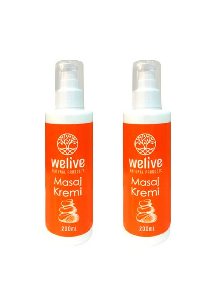 Masaj Kremi( 2X200 ml )